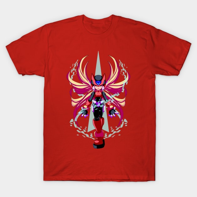 The Red Hero - Less colors V1 T-Shirt by DoubleZero_24